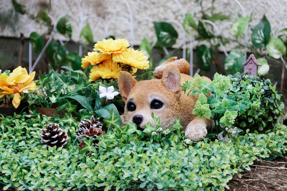 手作りのガーデン グレイヴ 愛犬のお墓を作りました 泉美咲月の開運は一日にして成らず